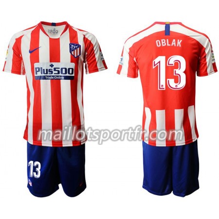 Maillot de Foot Atlético Madrid OBLAK 13 Enfant Domicile 2019/20 Maillot de Foot Atlético Madrid OBLAK 13 Enfant Domicile 2019/20
